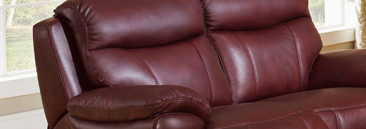 Leather look 2 seater sofa discount