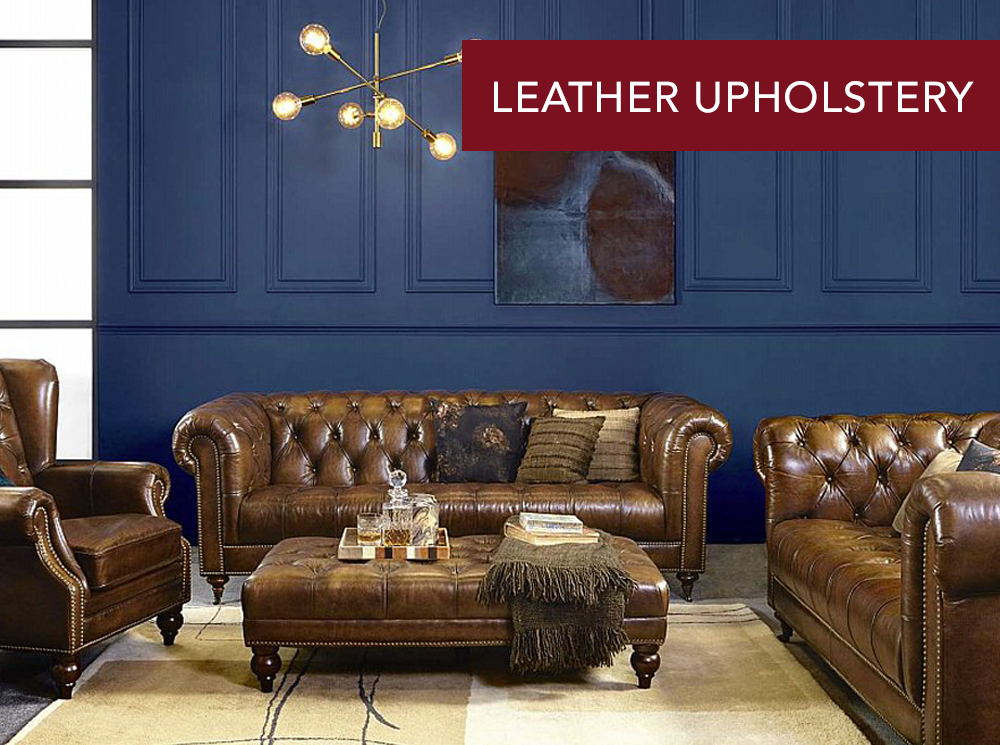 LEATHER UPHOLSTERY