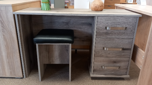 Single Dressing Table With Stool