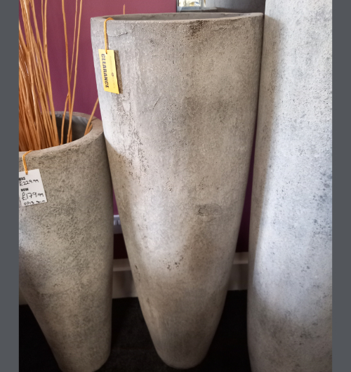 120cm Concrete Effect Pot