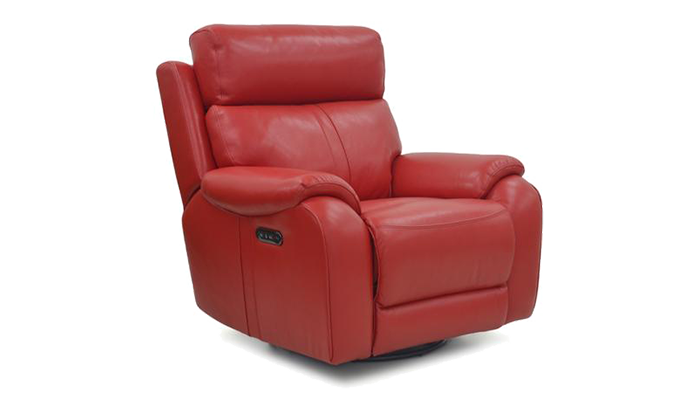Leather Swivel Chairs At Harrison And, Harrison Leather Recliner Chair