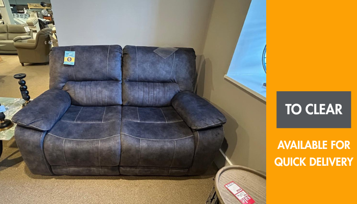 2 Seater Manual Reclining Sofa