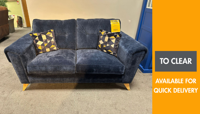 2 Seater Fabric Sofa