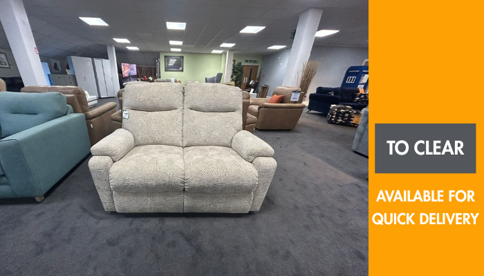 2 Seater Manual Recliner Sofa