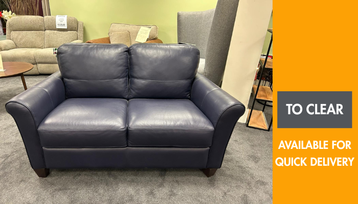 2 Seater Leather Sofa