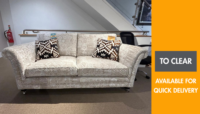 3 Seater Fabric Sofa