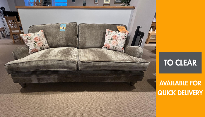 3 Seater Fabric Sofa