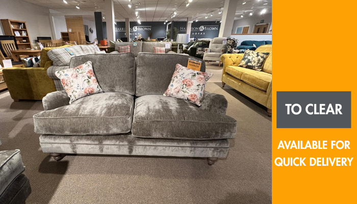 2 Seater Fabric Sofa