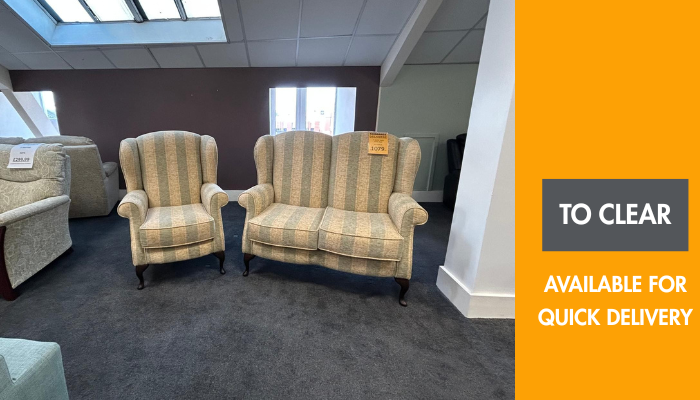 2 Seater Sofa And Chair