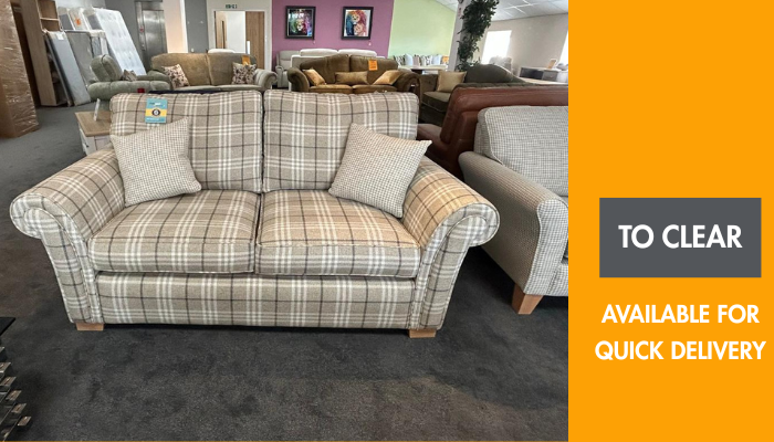 3 Seater Sofa With Scatters